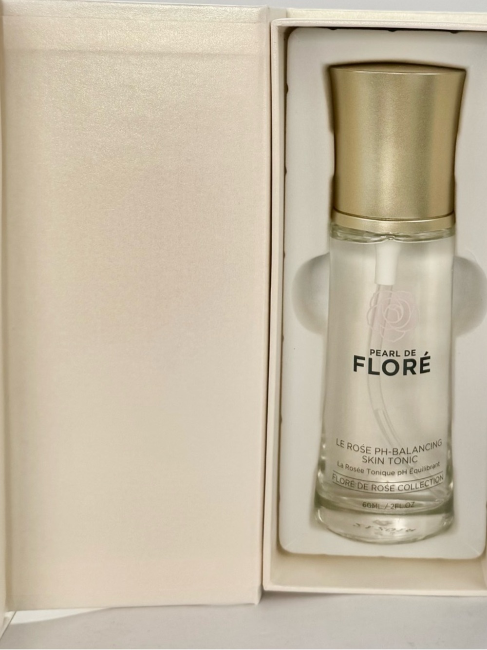 Pearl de Flore Le Rose Skincare Set NIB Cleanser & Toner Bundle - Picture 5 of 6